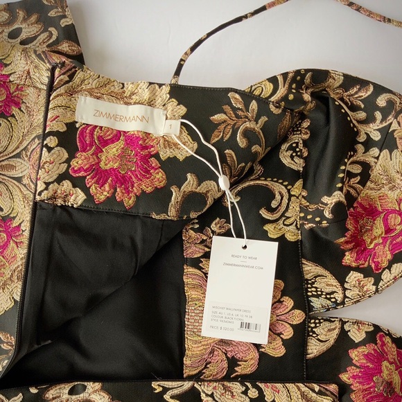 ZIMMERMANN / Mischief Wallpaper Dress - Picture 4 of 4